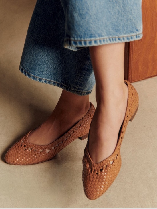 Sezane Shoes - Sézane Anya Low Ballerinas